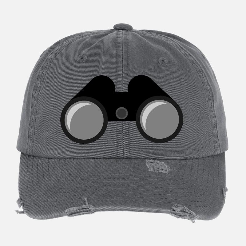 Binoculars Flexfit Vintage Destroyed Cap