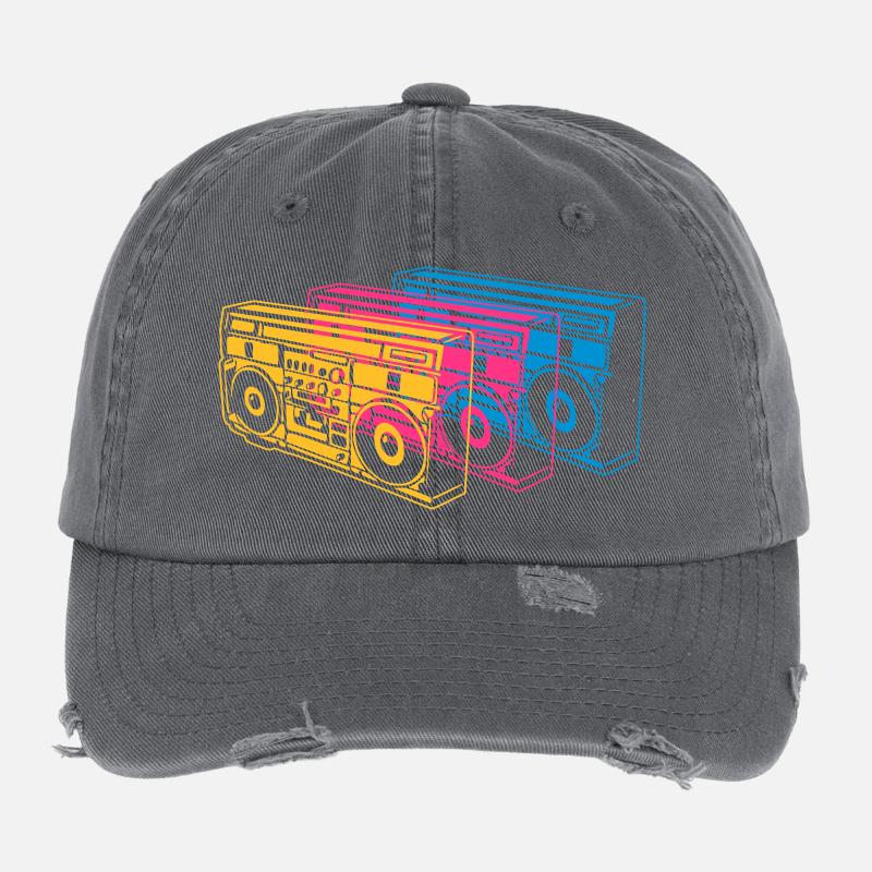 Radio Flexfit Vintage Destroyed Cap
