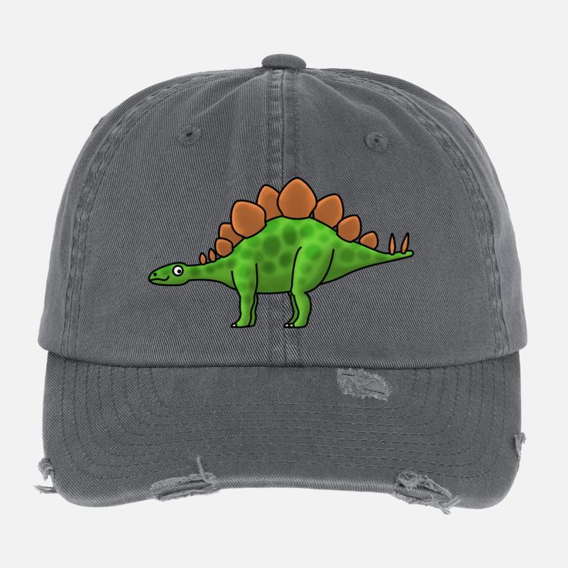 Stegosaurus Casquette vintage effet usé Flexfit
