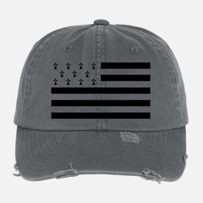 breizh Flexfit Vintage Destroyed Cap