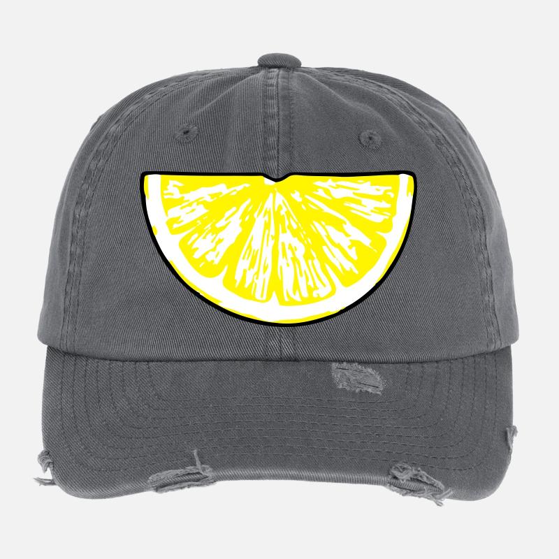 lemon_slice Flexfit Vintage Destroyed Cap
