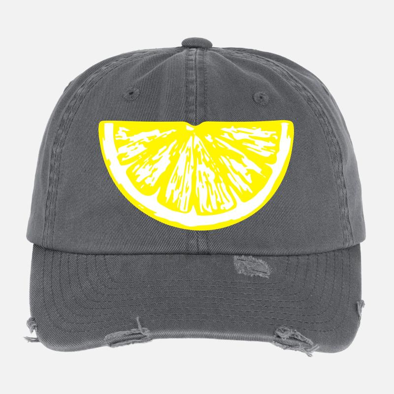 lemon_slice Flexfit Vintage Destroyed Cap