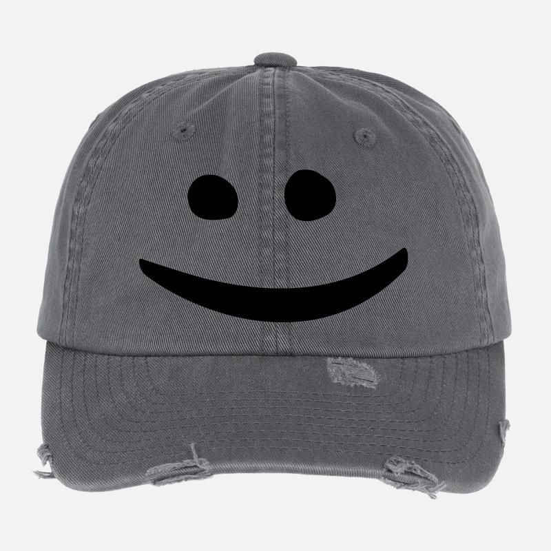 smile Flexfit Vintage Destroyed Cap