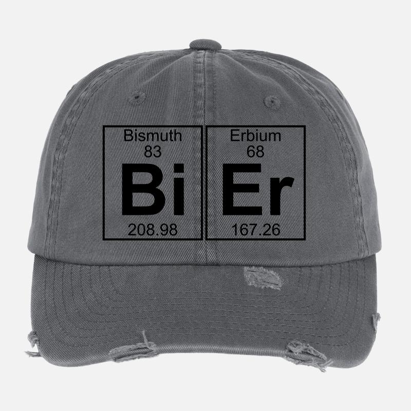 Bi-Er (bier) Flexfit Vintage Destroyed Cap