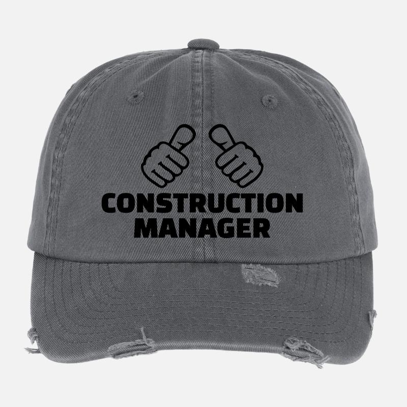 Bauleiter Flexfit Vintage Destroyed Cap