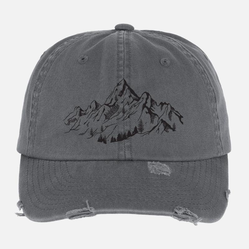 Gebirge Flexfit Vintage Destroyed Cap