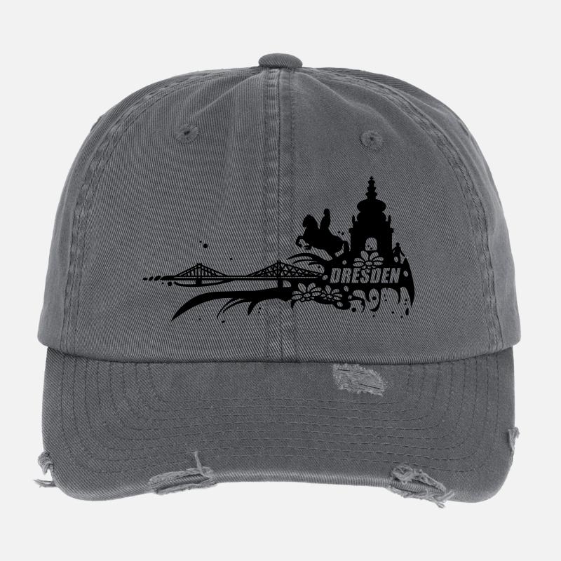 Dresden Flexfit Vintage Destroyed Cap