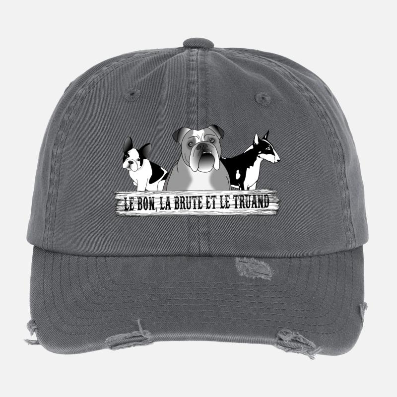 Le Bon, La Brute et leTruand Casquette vintage effet usé Flexfit