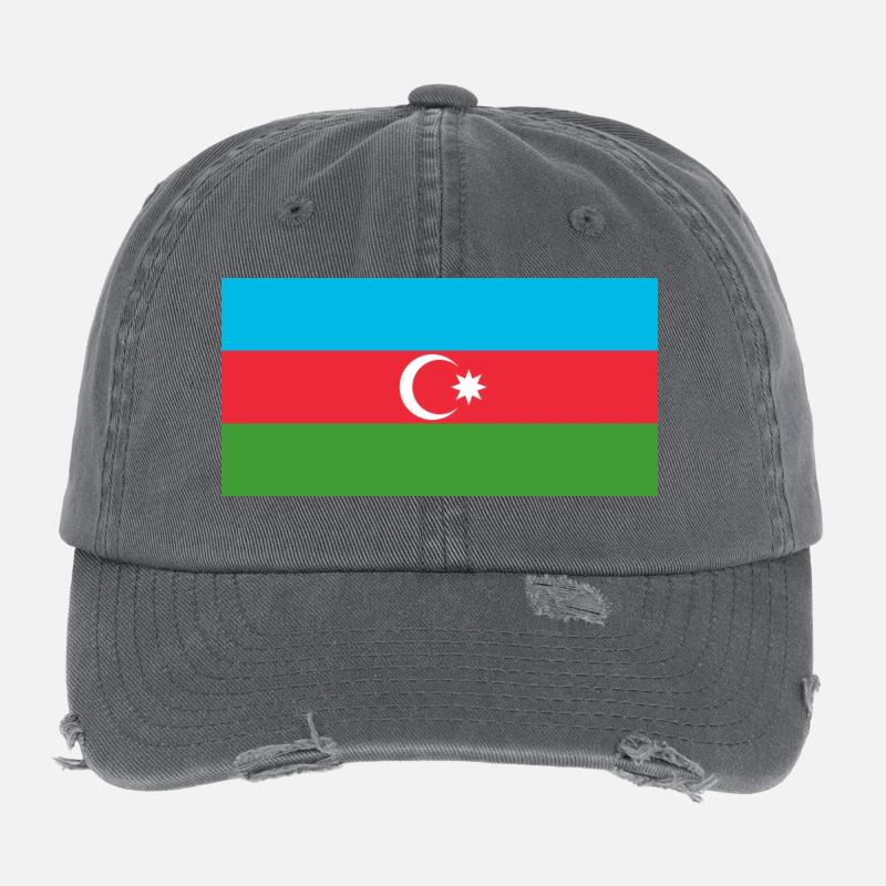 Azerbaycan Flexfit Vintage Destroyed Cap