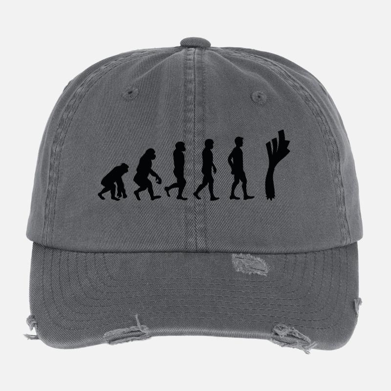 Lauch Evolution Flexfit Vintage Destroyed Cap