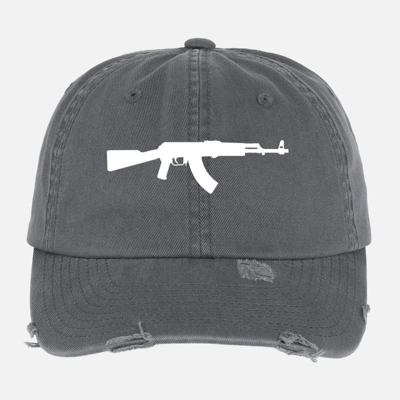 Gewehr Flexfit Vintage Destroyed Cap