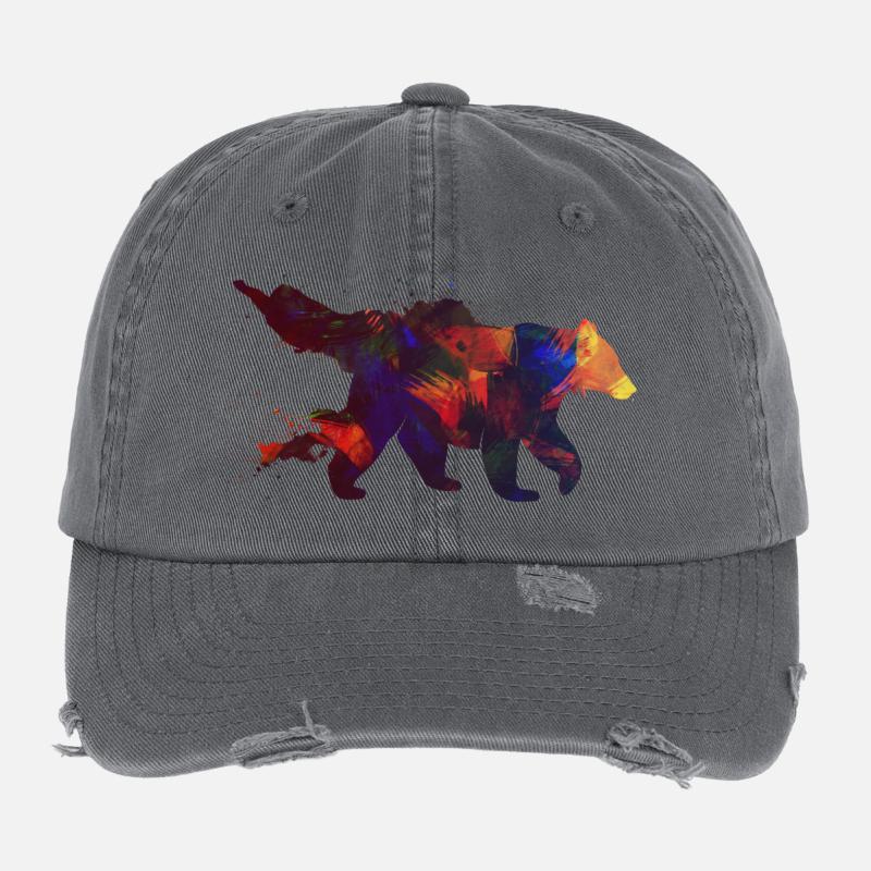Bär Flexfit Vintage Destroyed Cap
