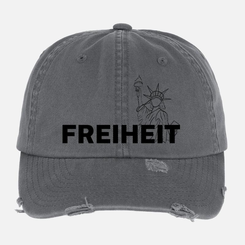 Freiheit Flexfit Vintage Destroyed Cap