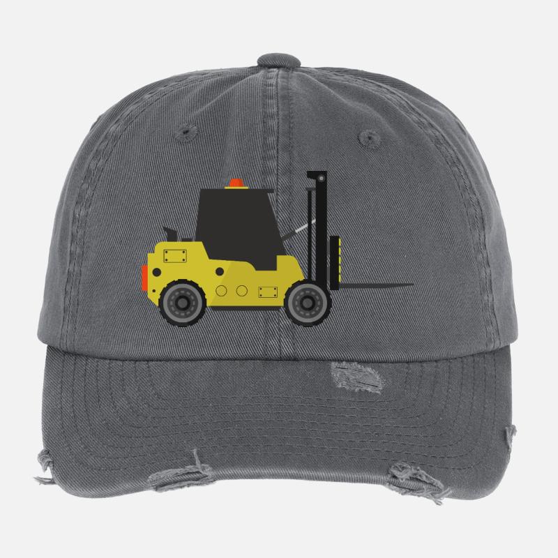 Chariot élévateur Casquette vintage effet usé Flexfit