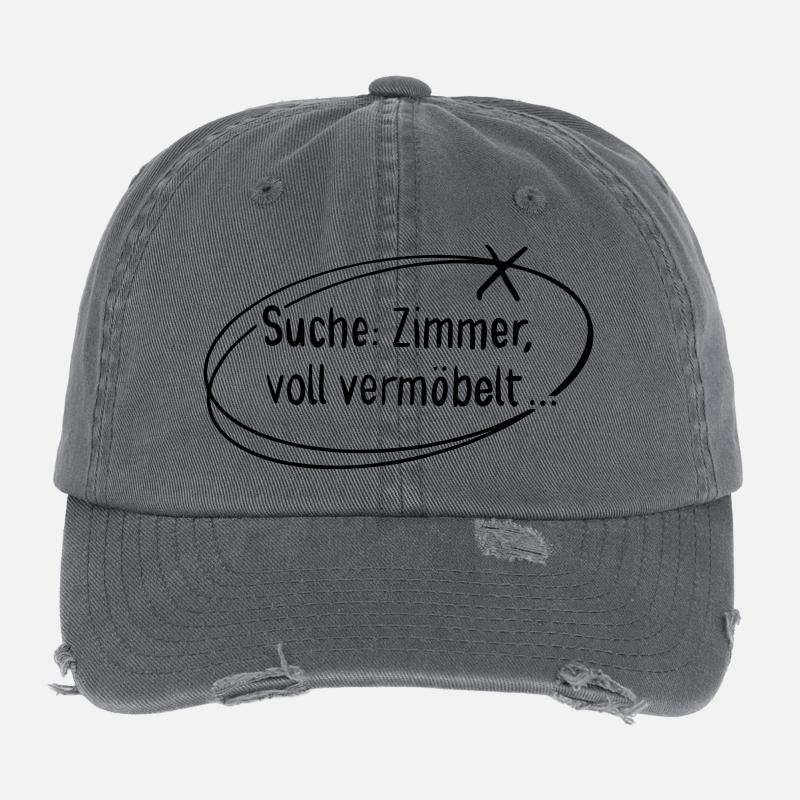 Search room, fully beaten up Flexfit Vintage Destroyed Cap