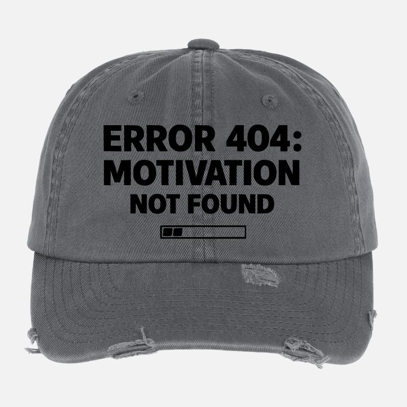 ERREUR 404 : Motivation non trouvée | Faute minimale de frappe Casquette vintage effet usé Flexfit