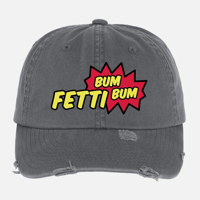 Fétiche Bum Bum Casquette vintage effet usé Flexfit