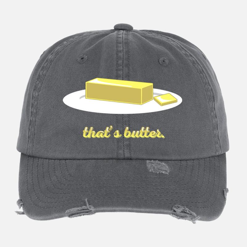 beurre Casquette vintage effet usé Flexfit