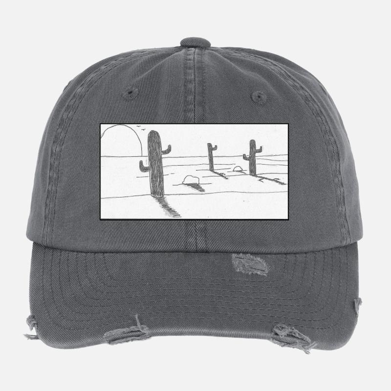 desert mexicain Casquette vintage effet usé Flexfit