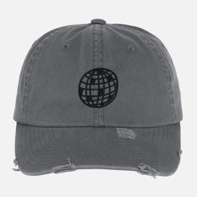 Disco ball Flexfit Vintage Destroyed Cap