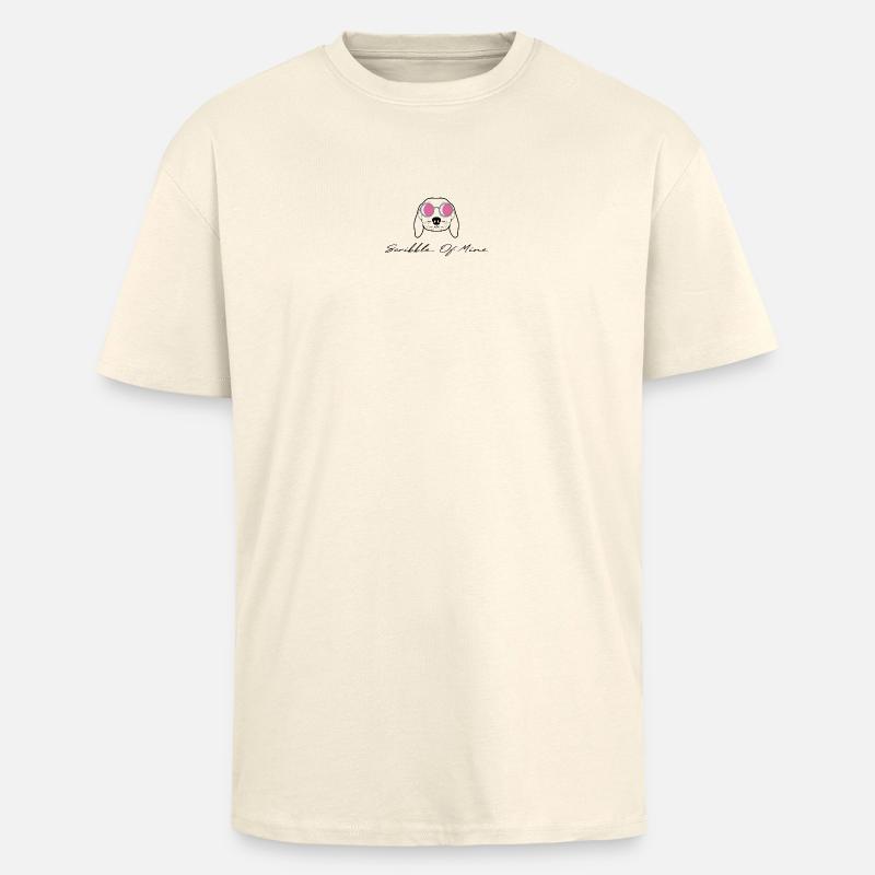 SCRiBBLE OF MiNE "7 Days Edition" - Oversized Heavyweight Unisex T-Shirt - Creme