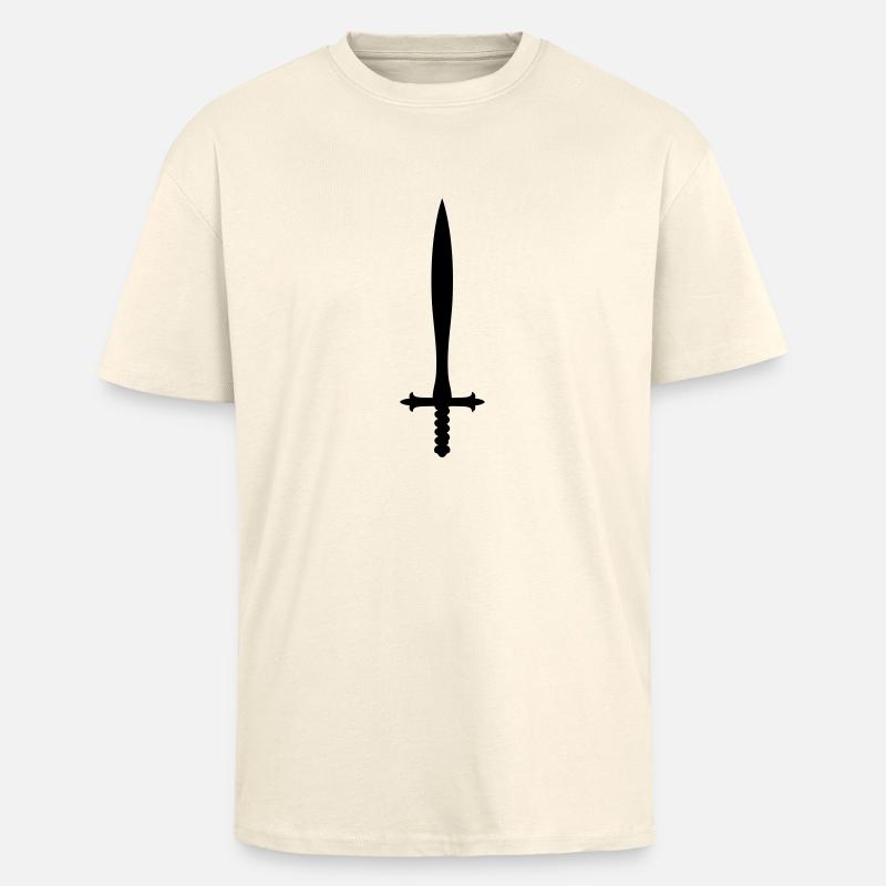 Sword uk - Unisex Oversized Heavyweight T-shirt - creme