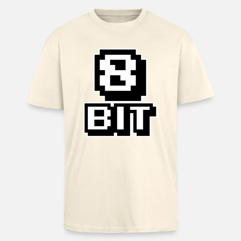 8-bit computers - Unisex Oversized Heavyweight T-shirt - creme
