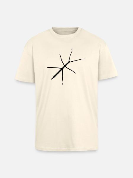 Stabheuschrecke - Oversized Heavyweight Unisex T-Shirt - Creme