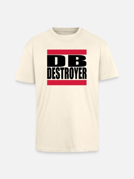 db - Oversized Heavyweight Unisex T-Shirt - Creme