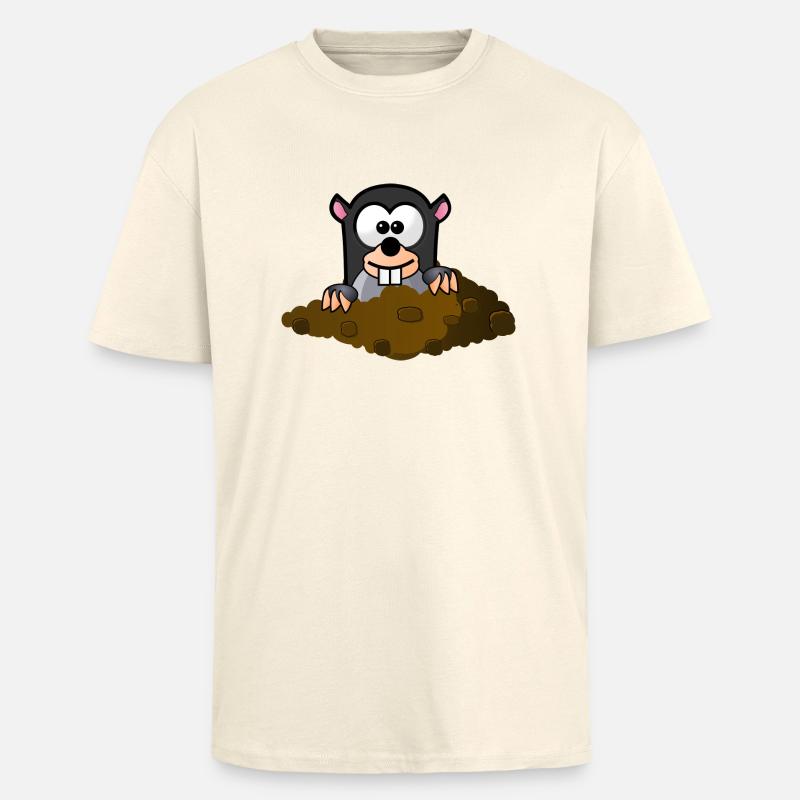 Molecule comic style - Unisex Oversized Heavyweight T-shirt - creme