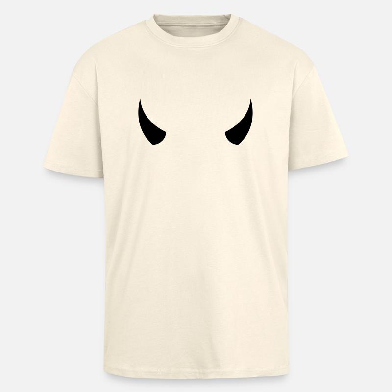 devil_wild__f1 - Oversized Heavyweight Unisex T-Shirt - Creme