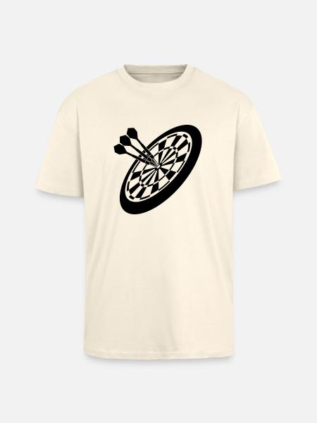 Dart Sport - Unisex Oversized Heavyweight T-shirt - creme