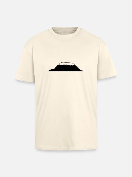 Africa Mount Kilimanjaro - Unisex Oversized Heavyweight T-shirt - creme