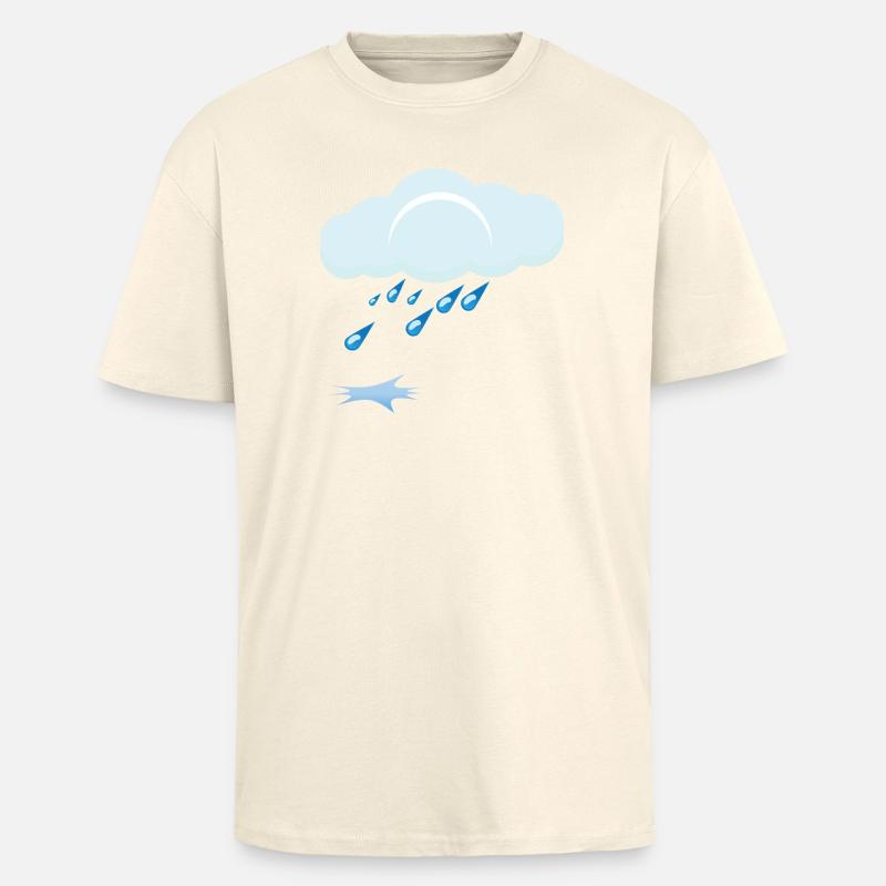 Rain - Unisex Oversized Heavyweight T-shirt - creme