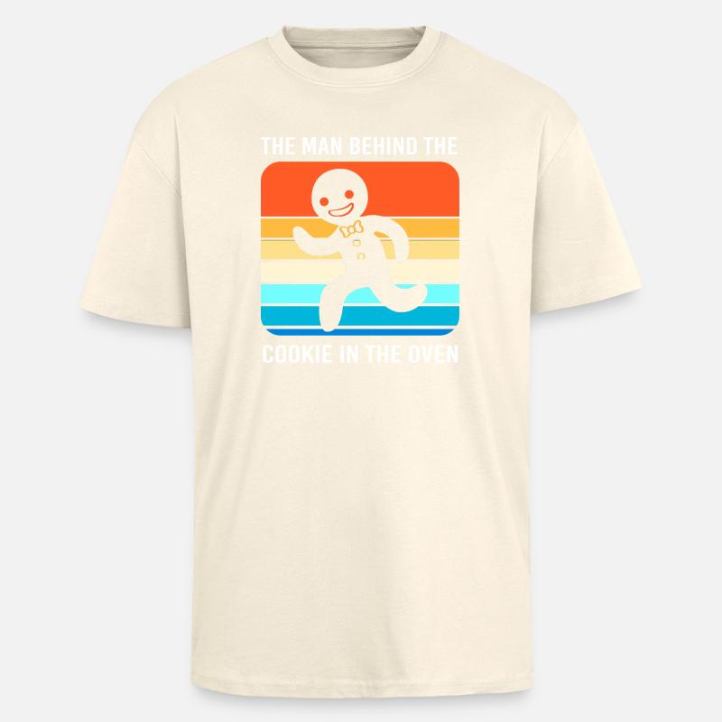 Werdender Papa werdende Väter - Oversized Heavyweight Unisex T-Shirt - Creme