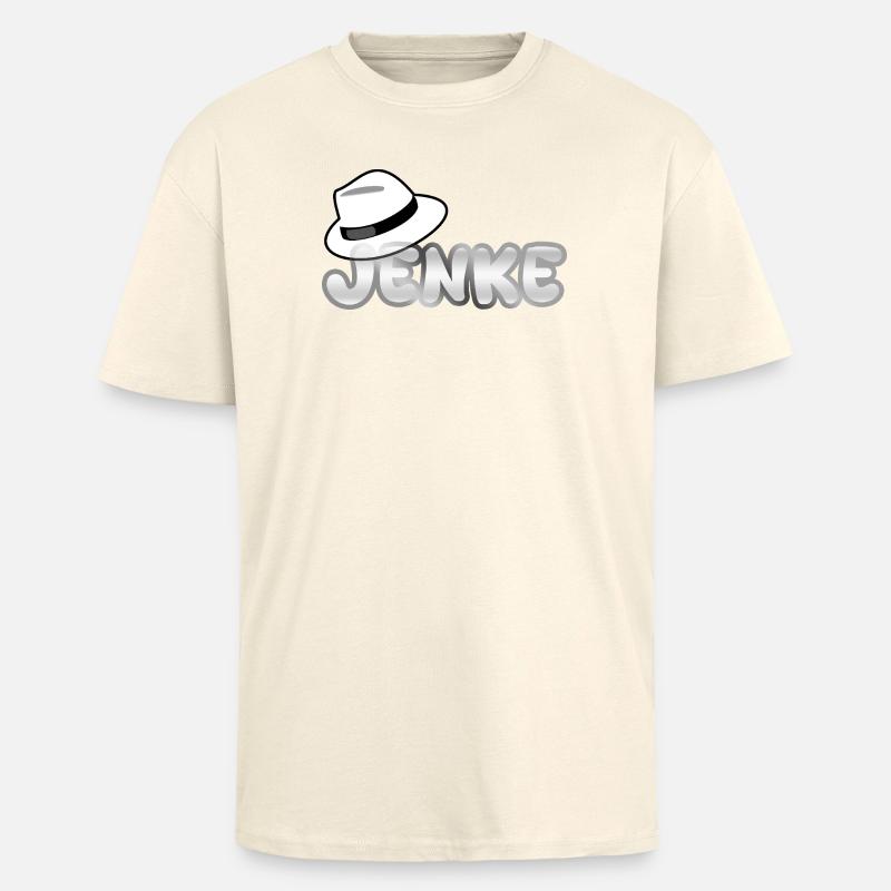 Jenke as a first name - Unisex Oversized Heavyweight T-shirt - creme