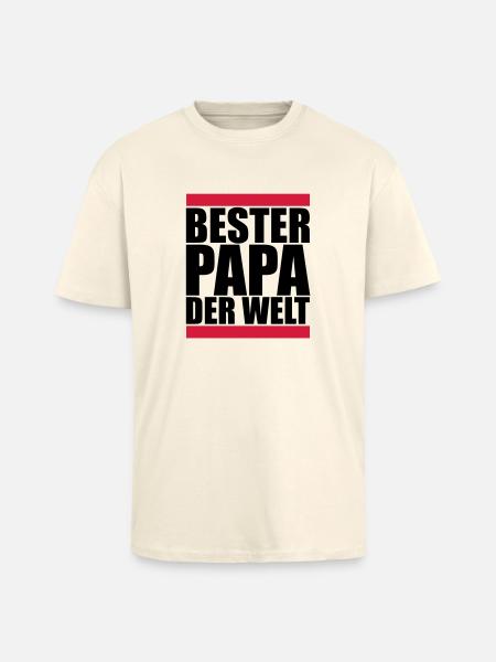 papa_f2 - Unisex Oversized Heavyweight T-shirt - creme