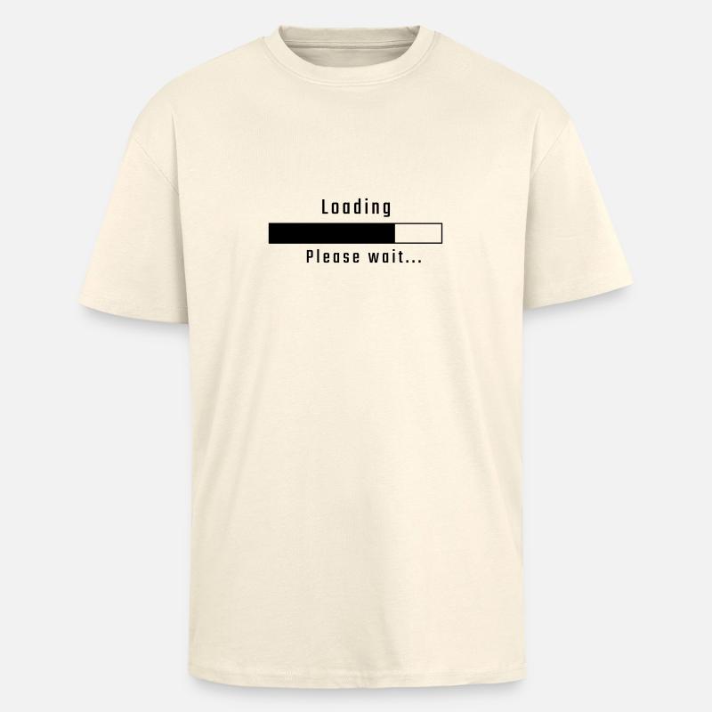 Loading - please wait - Unisex Oversized Heavyweight T-shirt - creme