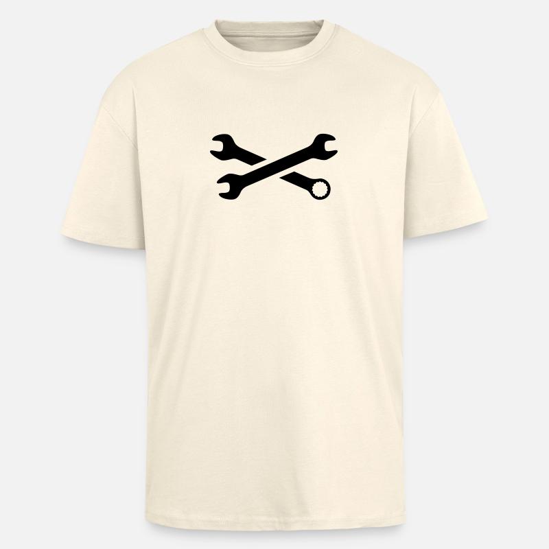 tools - Unisex Oversized Heavyweight T-shirt - creme