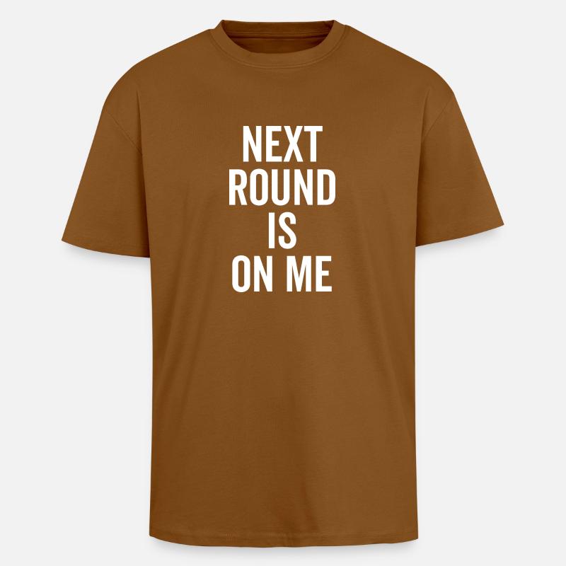 Le prochain tour, c’est moi - T-shirt unisexe oversize épais - toffee