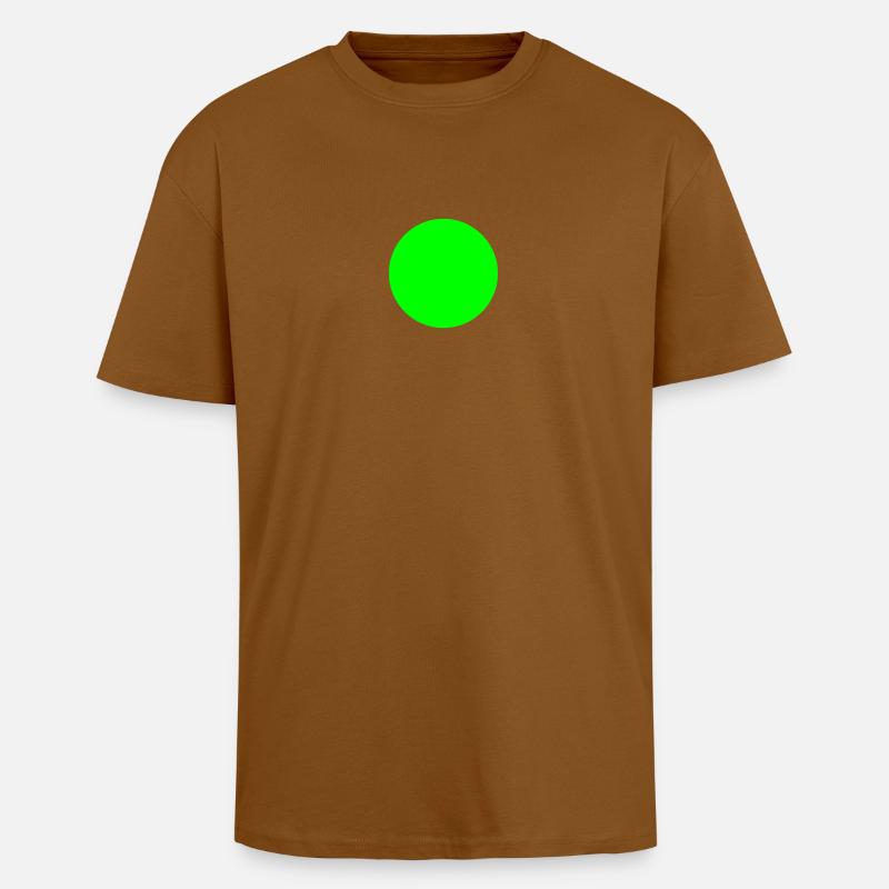 Extra Dot - Oversized Heavyweight Unisex T-Shirt - Toffee