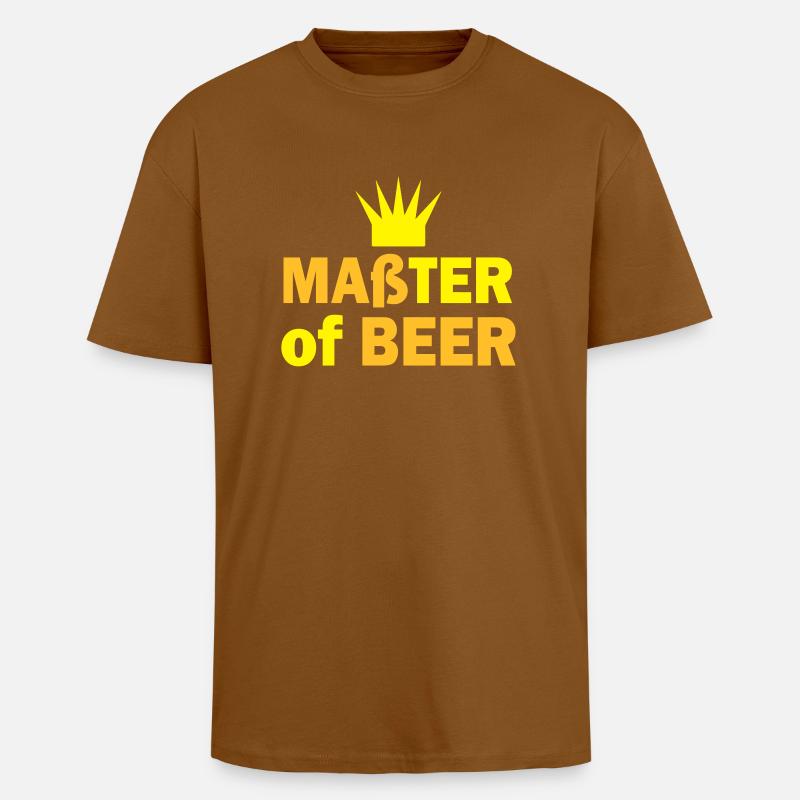 maß bier - Oversized Heavyweight Unisex T-Shirt - Toffee