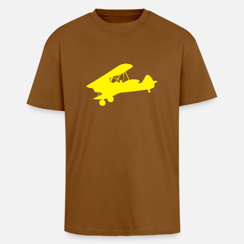 Stearman Modell 75 - Oversized Heavyweight Unisex T-Shirt - Toffee