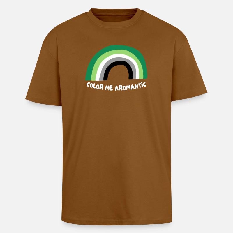 Malen Sie mich Aromantisch - Oversized Heavyweight Unisex T-Shirt - Toffee