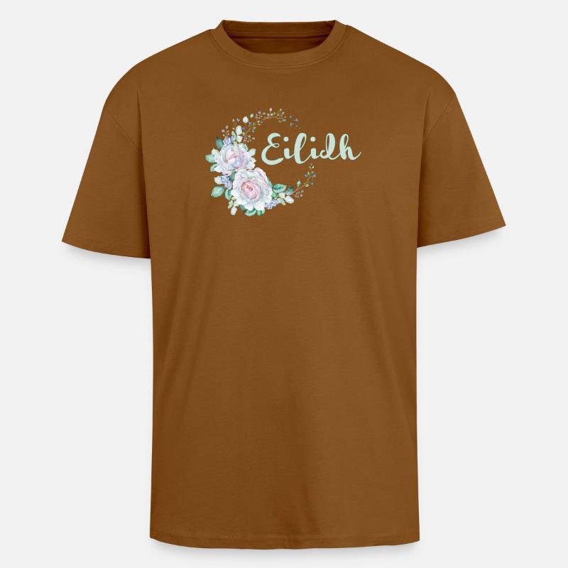 Für Eilidh - Oversized Heavyweight Unisex T-Shirt - Toffee
