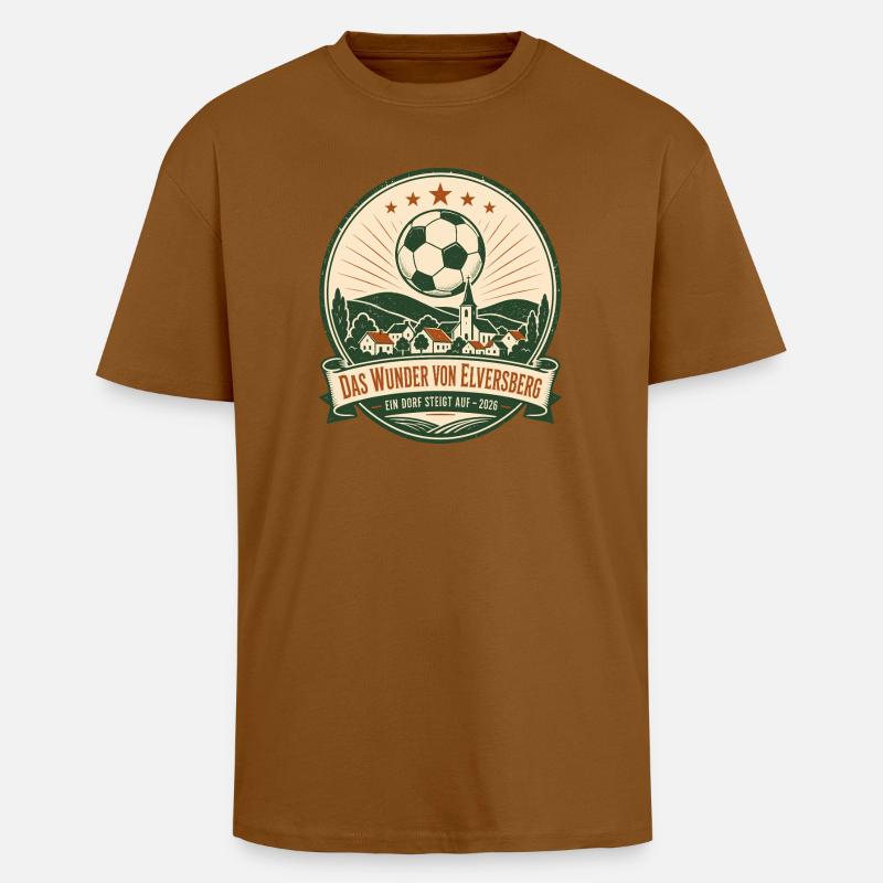 Das Wunder von Elversberg - Oversized Heavyweight Unisex T-Shirt - Toffee
