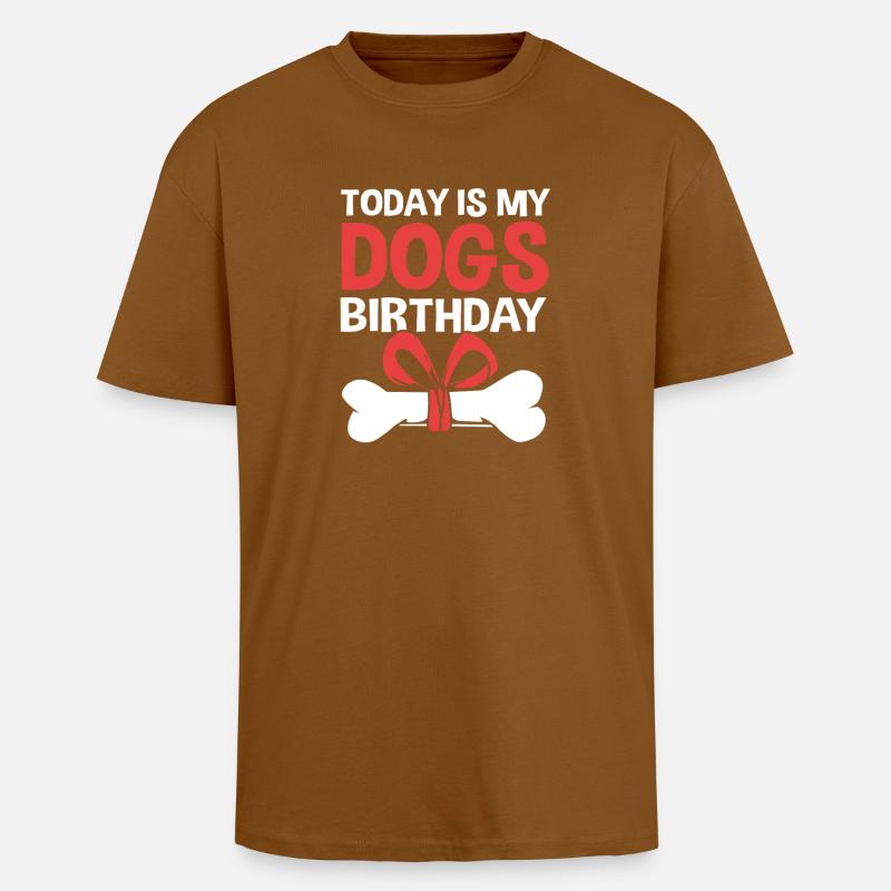 Cocker Spaniel Papa - Oversized Heavyweight Unisex T-Shirt - Toffee