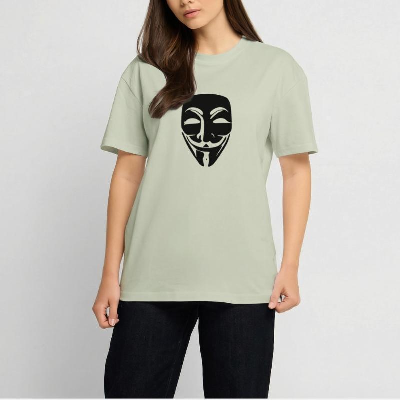 Anonymous Unisex Oversized Heavyweight T-shirt