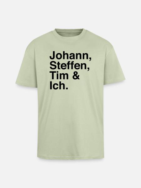 Chefkoch - Oversized Heavyweight Unisex T-Shirt - Leichtes Salbeigrün 