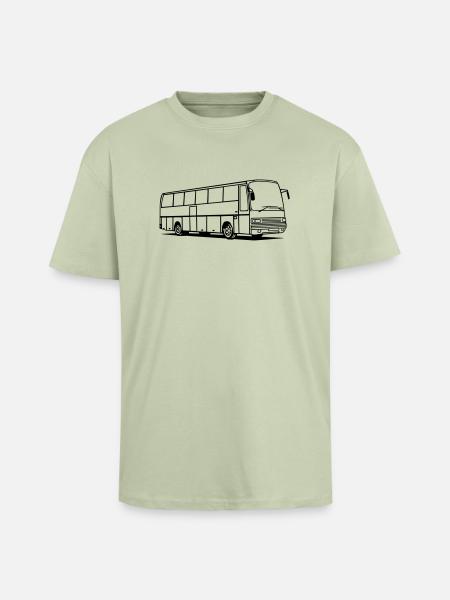 S 215 HD - Oversized Heavyweight Unisex T-Shirt - Leichtes Salbeigrün